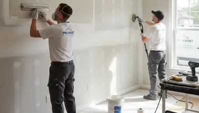 Professional drywall repair and wall restoration in Boise, ID home by expert painting contractors