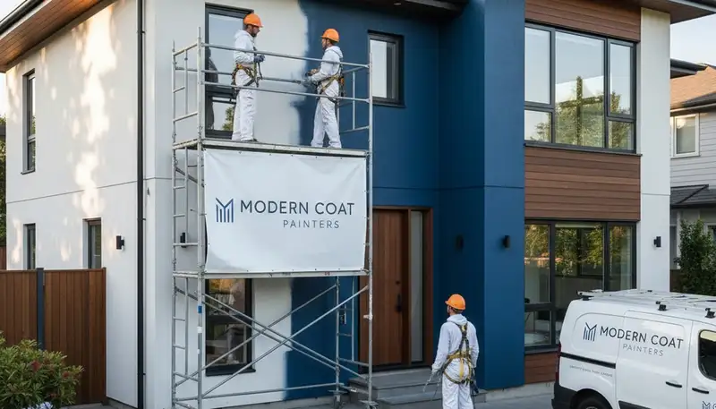 Professional exterior house painters applying durable coating in Boise, ID