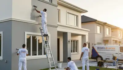 Professional house painters in Boise ID providing expert residential exterior painting services