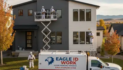 Professional house painters in Boise ID providing expert residential painting services
