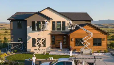 Professional house painting service in Boise ID by local exterior and interior painting experts