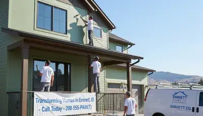 Professional house painters in Boise ID providing expert exterior and interior painting services
