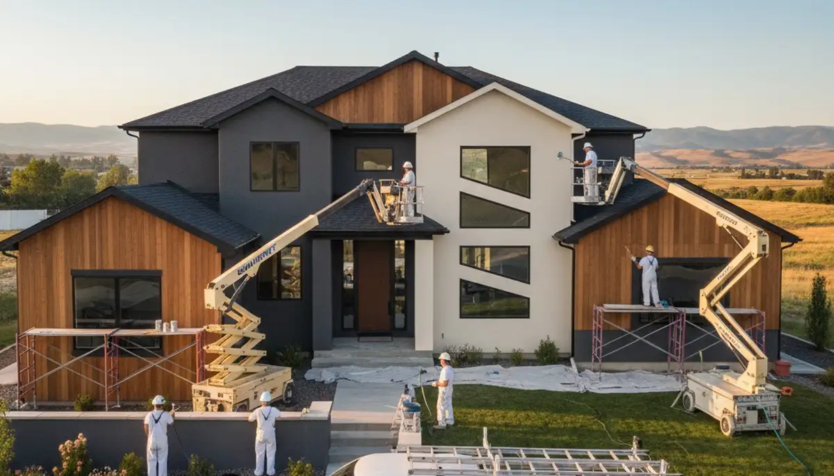 Professional house painting services in Boise ID by expert residential painters