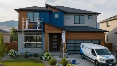 House painting service in Boise, ID for residential interior and exterior home painting projects