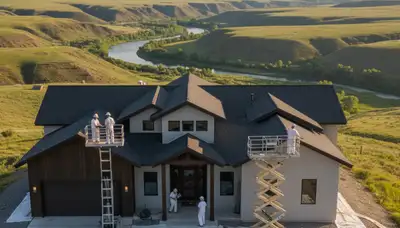 Professional house painters in Boise ID providing expert residential exterior painting services