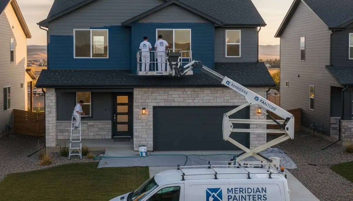 Professional house painters in Boise ID providing expert residential painting services
