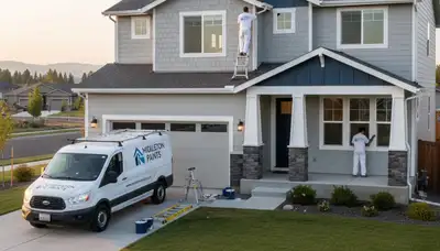 Professional house painters in Boise ID providing expert exterior and interior painting services