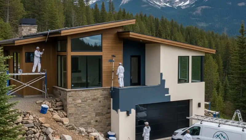 Professional house painting services in Boise, ID for residential exterior and interior homes