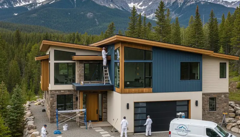 Boise, ID house painters providing professional interior and exterior painting services