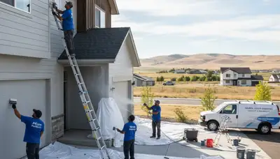 House painting service in Boise, ID for residential exterior and interior painting projects
